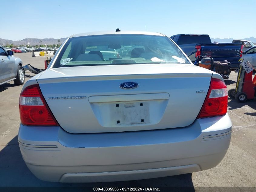 2007 Ford Five Hundred Sel VIN: 1FAHP241X7G161119 Lot: 40335556