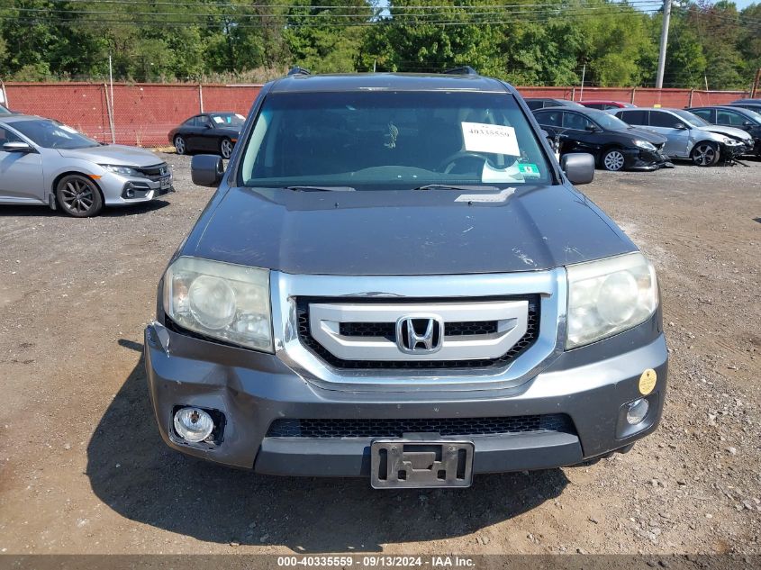 2011 Honda Pilot Ex-L VIN: 5FNYF4H5XBB021676 Lot: 40335559