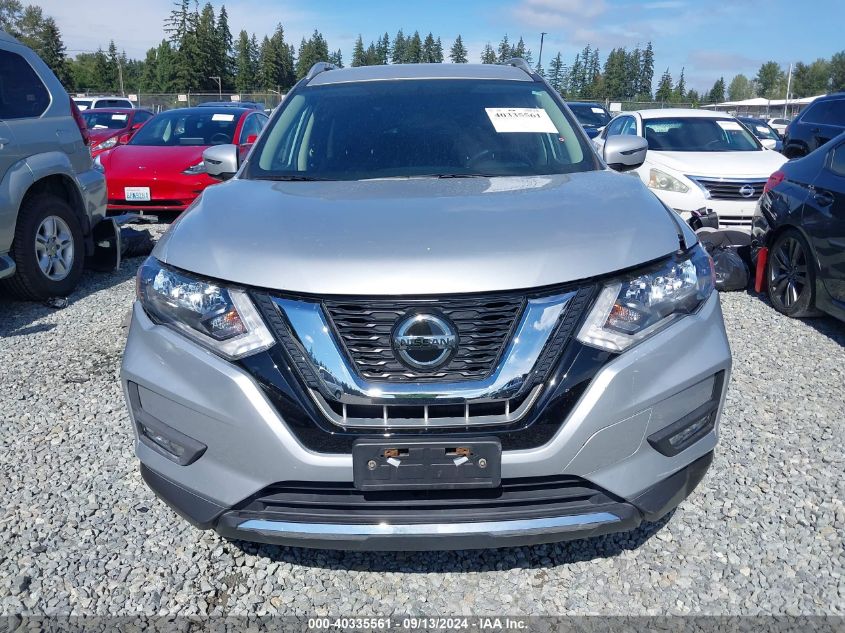 2018 Nissan Rogue Sv VIN: KNMAT2MT5JP593634 Lot: 40335561