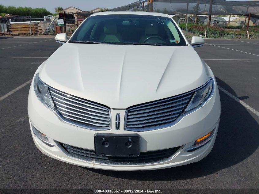 2013 Lincoln Mkz VIN: 3LN6L2GKXDR802836 Lot: 40335567