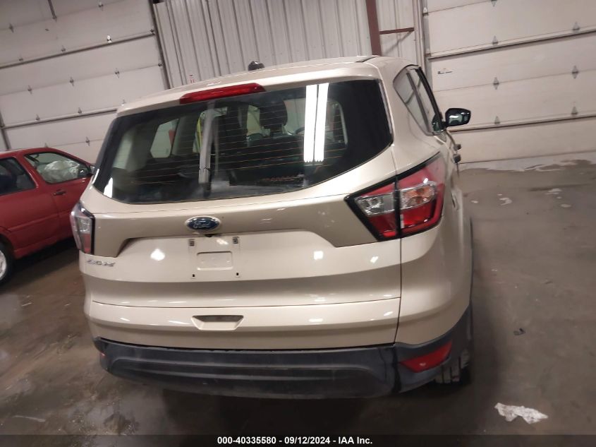 2018 Ford Escape S VIN: 1FMCU0F71JUA69422 Lot: 40335580