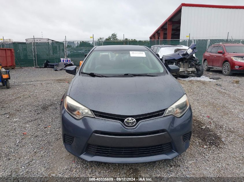 2016 Toyota Corolla Le VIN: 5YFBURHE6GP473578 Lot: 40335609