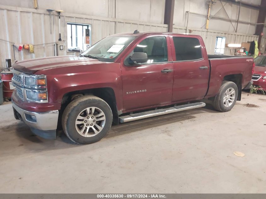 2014 Chevrolet Silverado 1500 1Lt VIN: 3GCUKREC9EG468945 Lot: 40335630