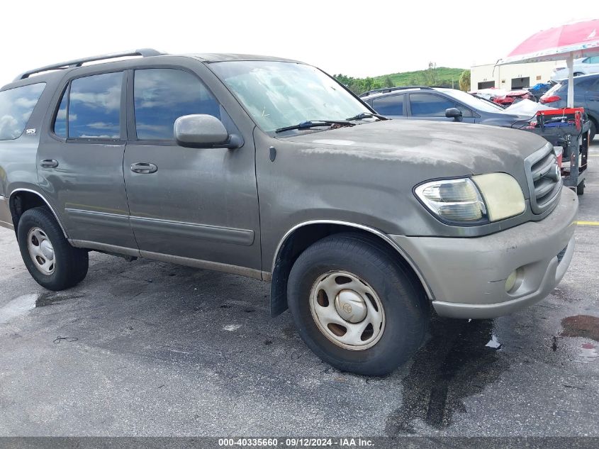 2004 Toyota Sequoia Sr5 V8 VIN: 5TDZT34A64S205683 Lot: 40335660