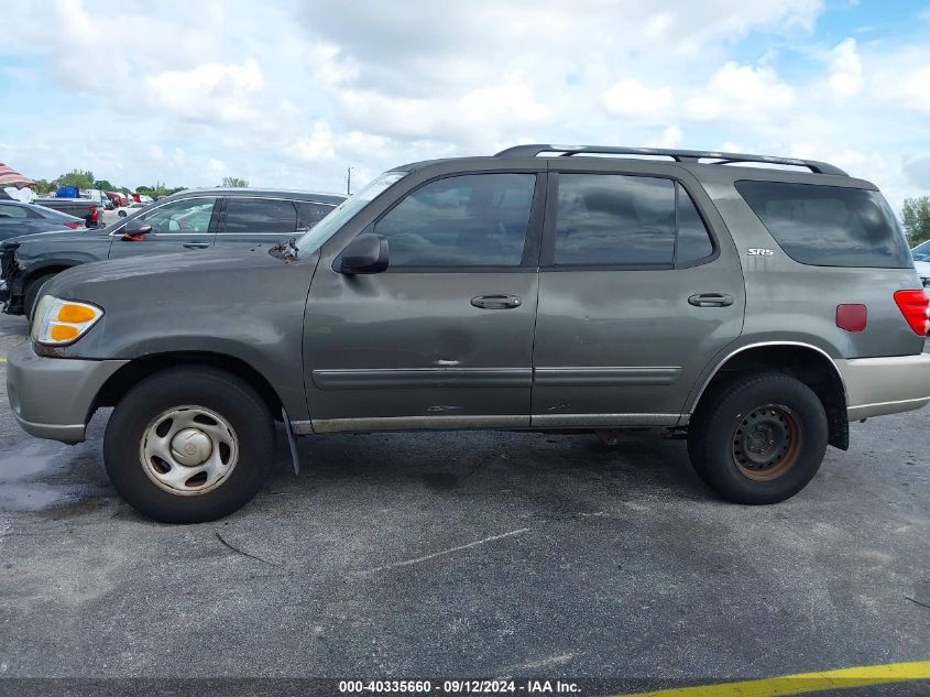 2004 Toyota Sequoia Sr5 V8 VIN: 5TDZT34A64S205683 Lot: 40335660