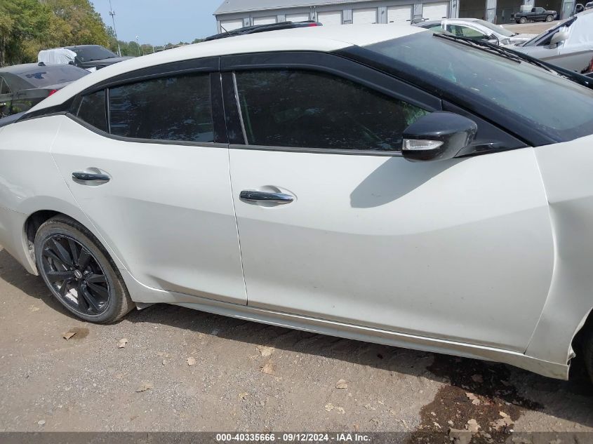 2017 Nissan Maxima 3.5 Platinum/3.5 S/3.5 Sl/3.5 Sr/3.5 Sv VIN: 1N4AA6AP1HC378344 Lot: 40335666