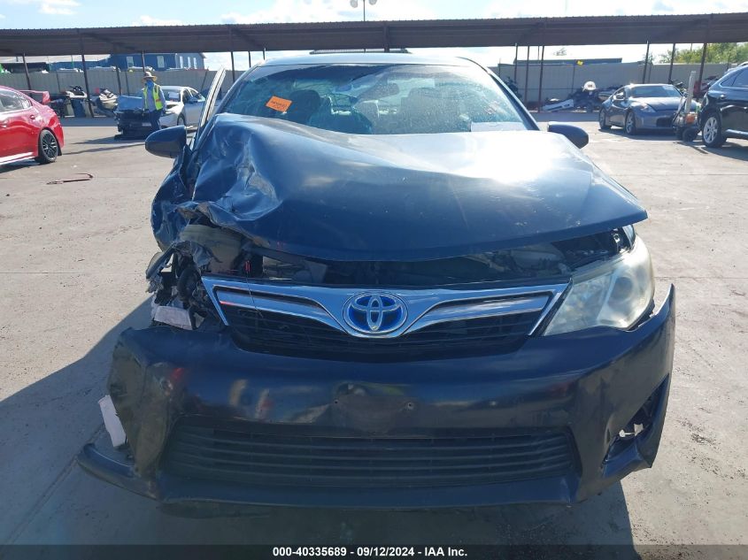 2012 Toyota Camry Hybrid Le VIN: 4T1BD1FK2CU031027 Lot: 40335689