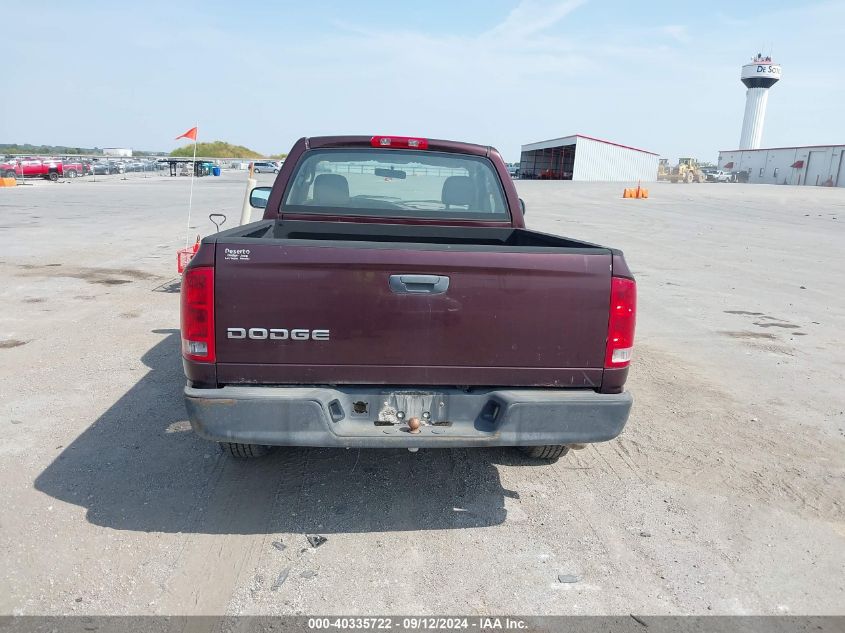 2004 Dodge Ram 1500 St VIN: 1D7HA16N24J153185 Lot: 40335722