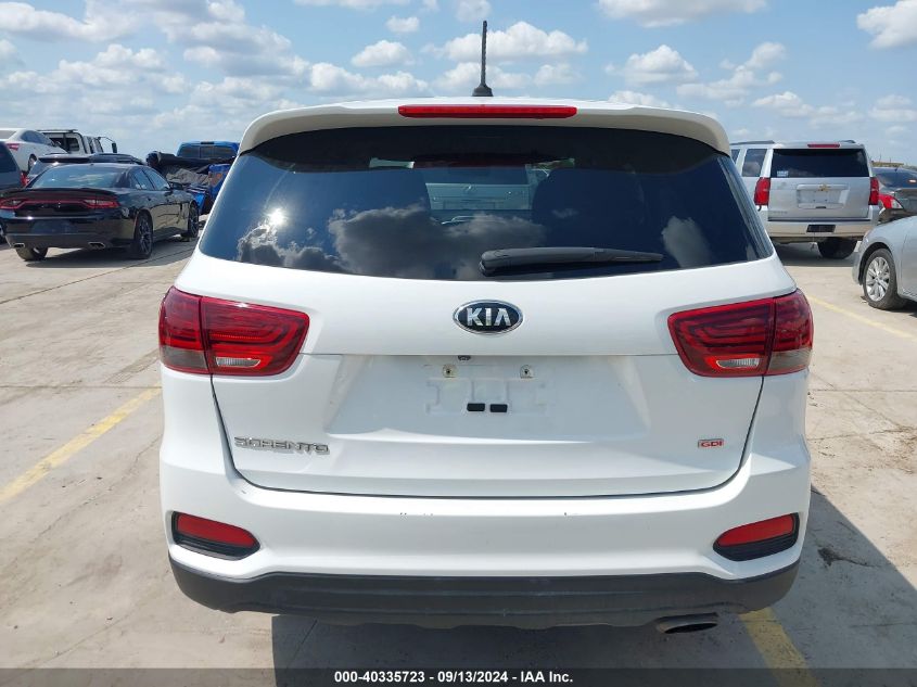 2020 KIA SORENTO 2.4L L - 5XYPG4A32LG678340