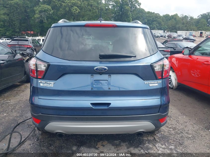 2018 Ford Escape Titanium VIN: 1FMCU0J93JUB67344 Lot: 40335730