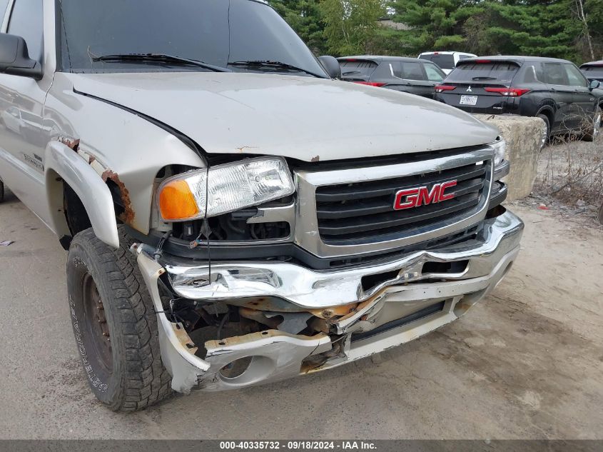 2006 GMC Sierra 2500Hd Slt VIN: 1GTHK29D96E262853 Lot: 40335732