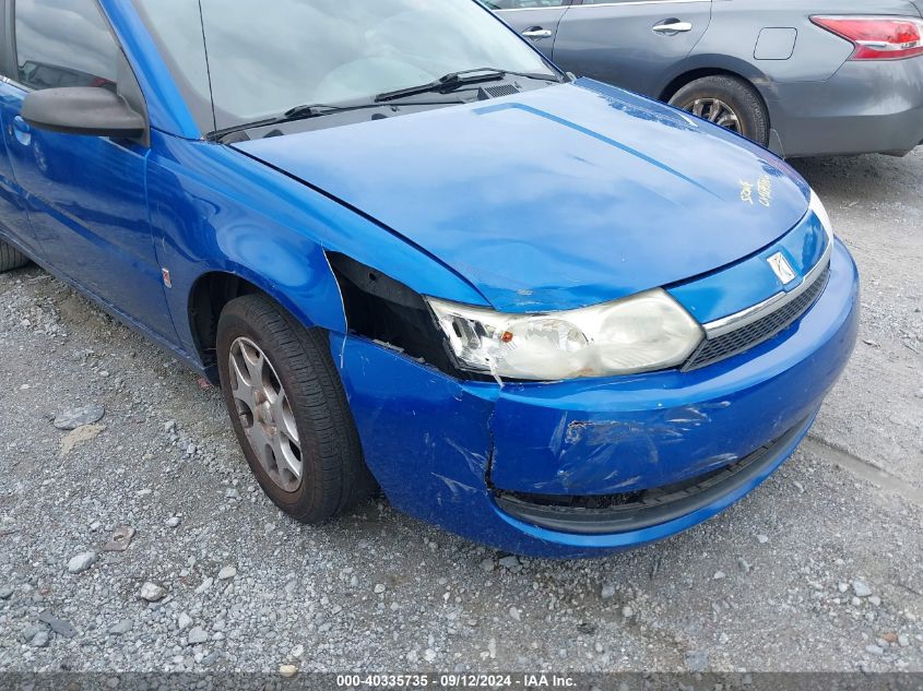 2003 Saturn Ion 2 VIN: 1G8AJ52F23Z153621 Lot: 40335735