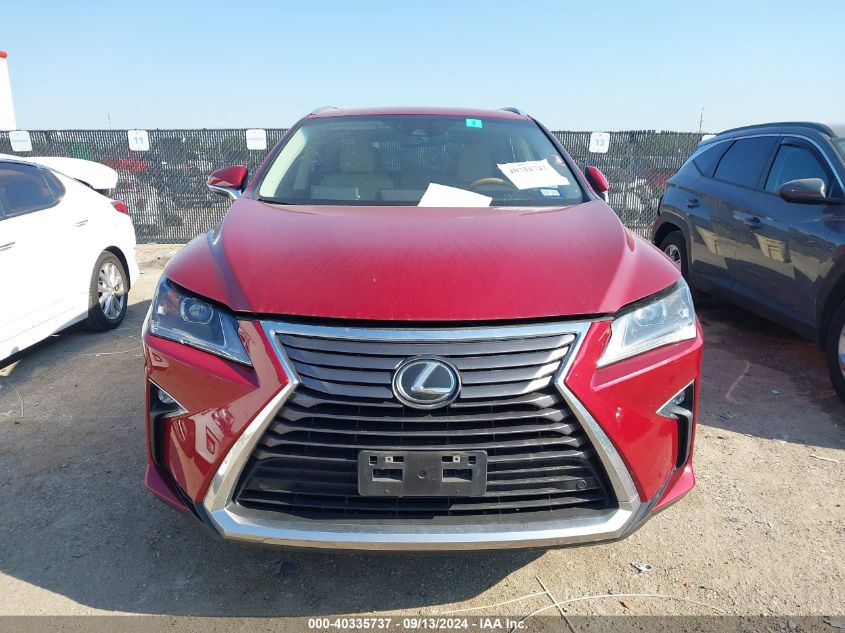 2018 Lexus Rx 350 VIN: 2T2ZZMCA9JC101307 Lot: 40335737