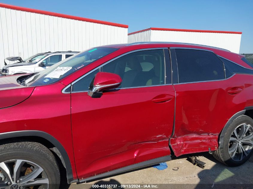 2018 Lexus Rx 350 VIN: 2T2ZZMCA9JC101307 Lot: 40335737