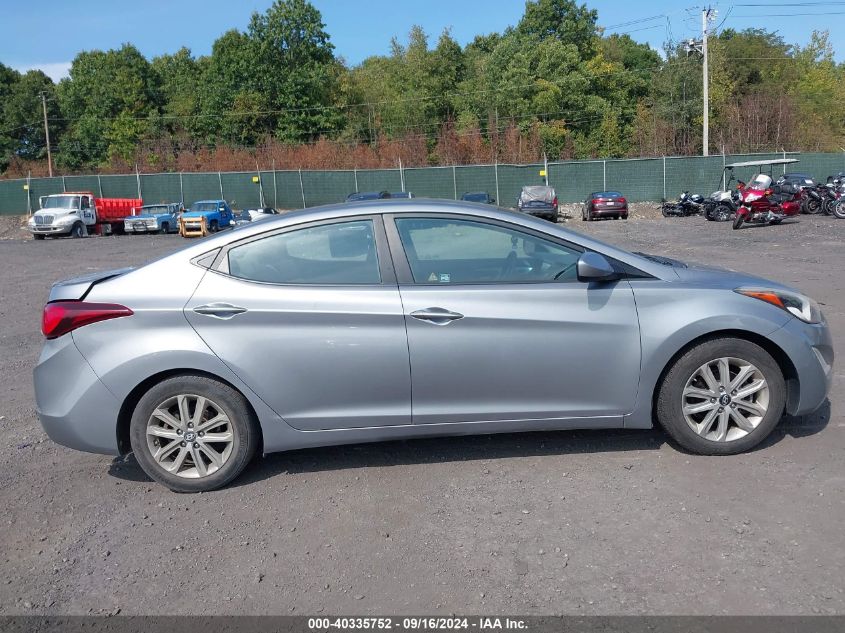 2015 Hyundai Elantra Se VIN: KMHDH4AE4FU277727 Lot: 40335752