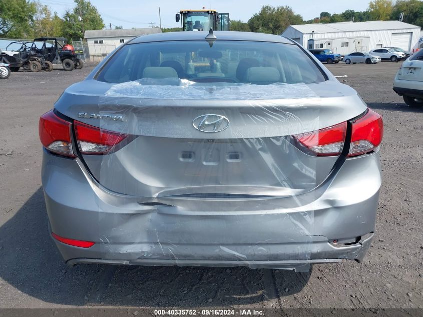 2015 Hyundai Elantra Se VIN: KMHDH4AE4FU277727 Lot: 40335752