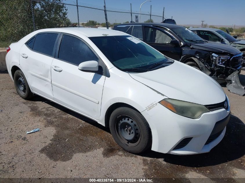 2014 Toyota Corolla L VIN: 5YFBURHE4EP104327 Lot: 40335754