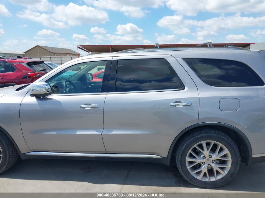 2017 Dodge Durango Sxt Rwd VIN: 1C4RDHAG8HC619199 Lot: 40335759