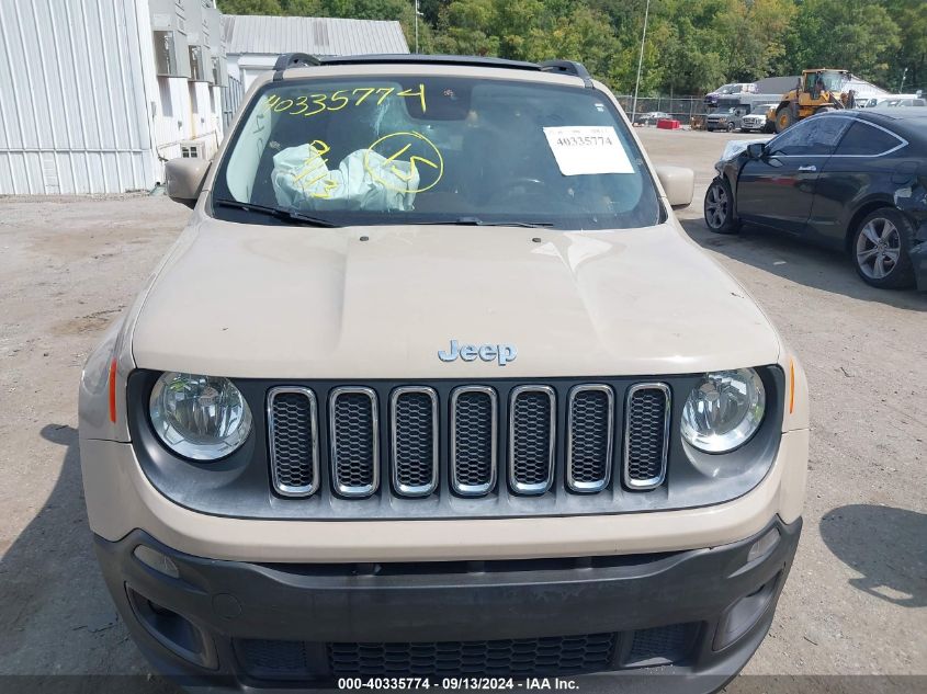 2015 Jeep Renegade Latitude VIN: ZACCJABT7FPC33965 Lot: 40335774