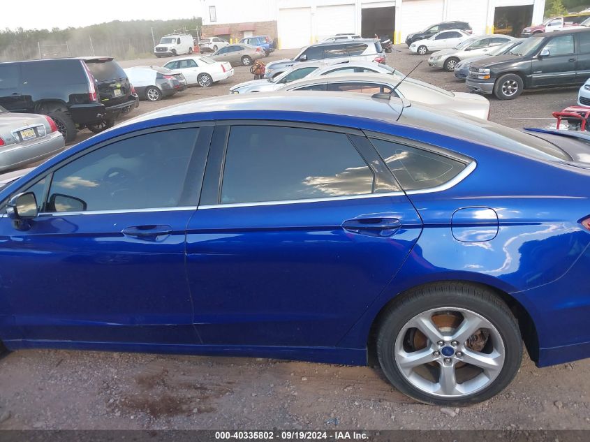 2016 Ford Fusion Se VIN: 3FA6P0T90GR203003 Lot: 40335802