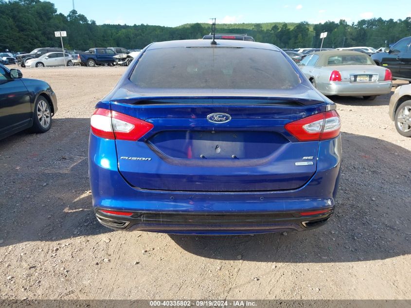 2016 FORD FUSION SE - 3FA6P0T90GR203003