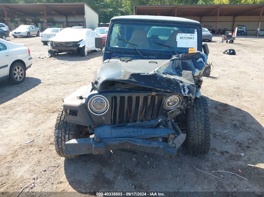 2001 Jeep Wrangler Sport VIN: 1J4FA49S31P315896 Lot: 40335803