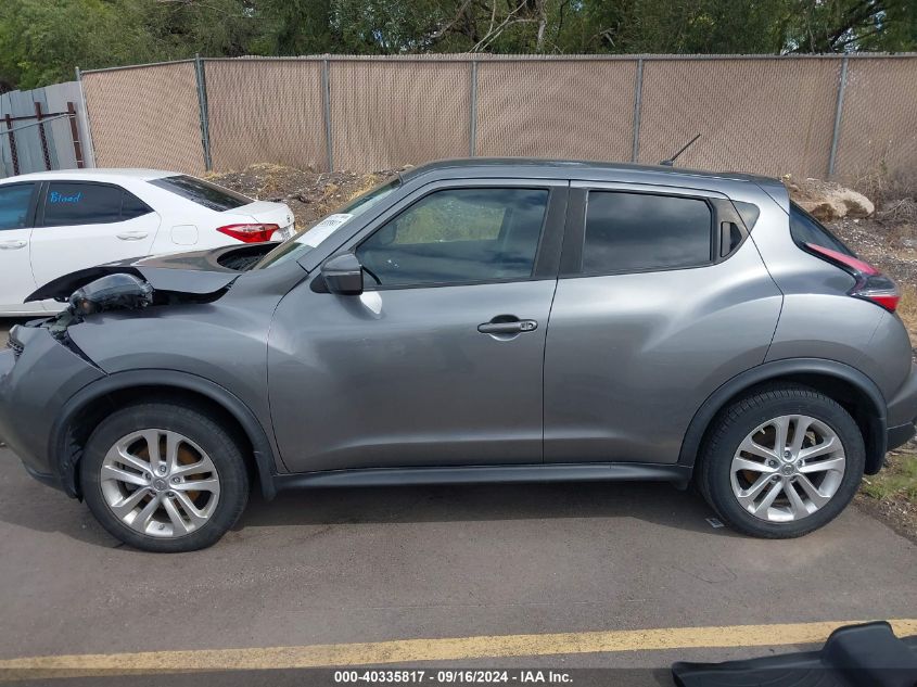 2016 Nissan Juke S/Sv/Sl/Nismo VIN: JN8AF5MV7GT657011 Lot: 40335817