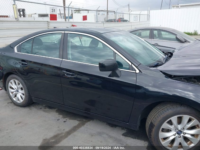 2017 Subaru Legacy 2.5I Premium VIN: 4S3BNAC69H3028261 Lot: 40335834