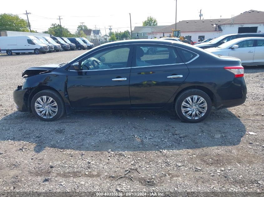 2015 Nissan Sentra S VIN: 3N1AB7AP3FY255021 Lot: 40335836