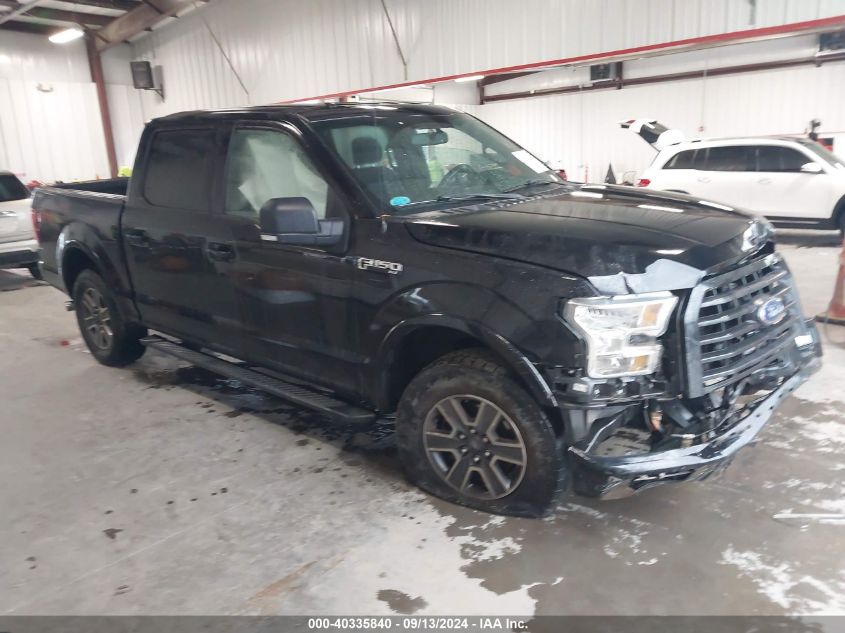 2016 FORD F-150 XLT - 1FTEW1EF8GFD60776