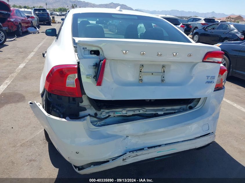 YV1612TB7F1307341 2015 Volvo S60 T5 Premier