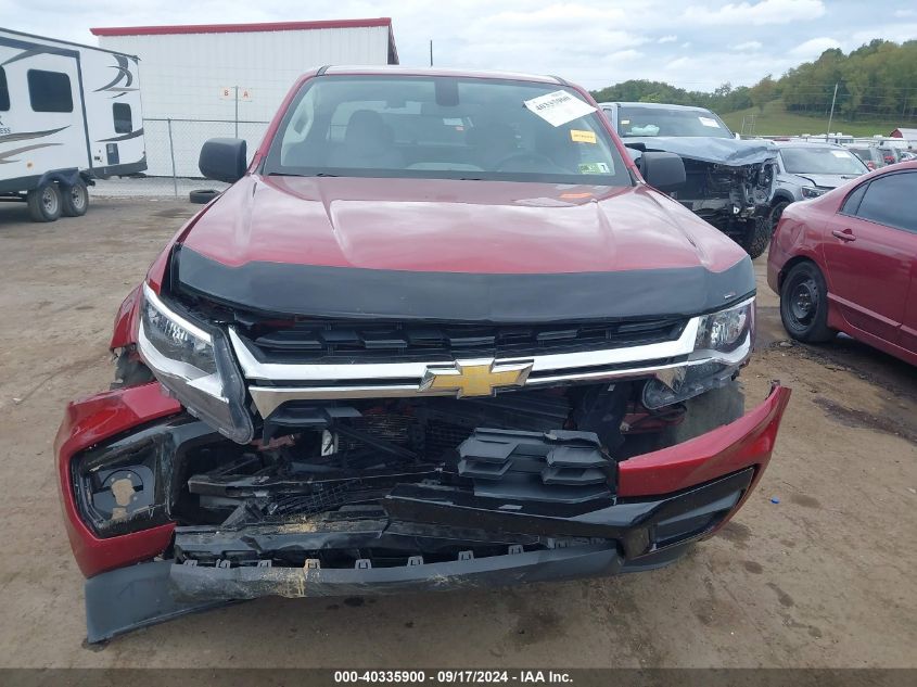 2021 Chevrolet Colorado 4Wd Long Box Wt VIN: 1GCHTBENXM1243275 Lot: 40335900