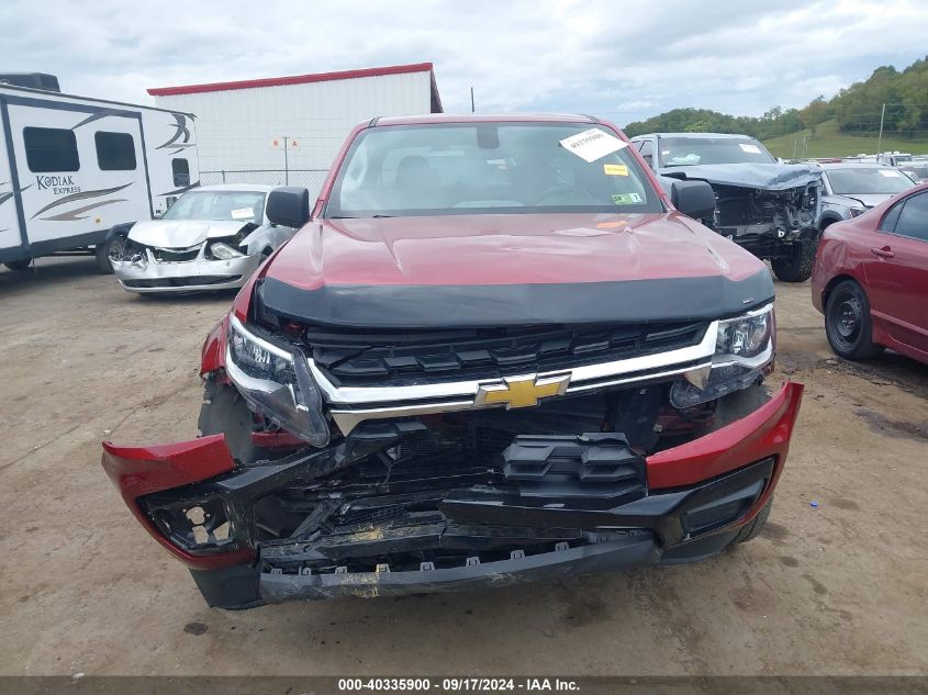 2021 Chevrolet Colorado 4Wd Long Box Wt VIN: 1GCHTBENXM1243275 Lot: 40335900