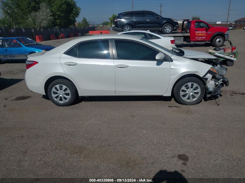 2016 Toyota Corolla Le Eco VIN: 5YFBPRHE6GP558718 Lot: 40335906