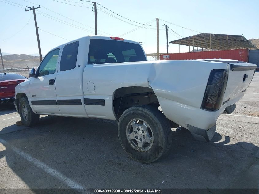 1999 Chevrolet Silverado 1500 Ls VIN: 2GCEC19T7X1168961 Lot: 40335908