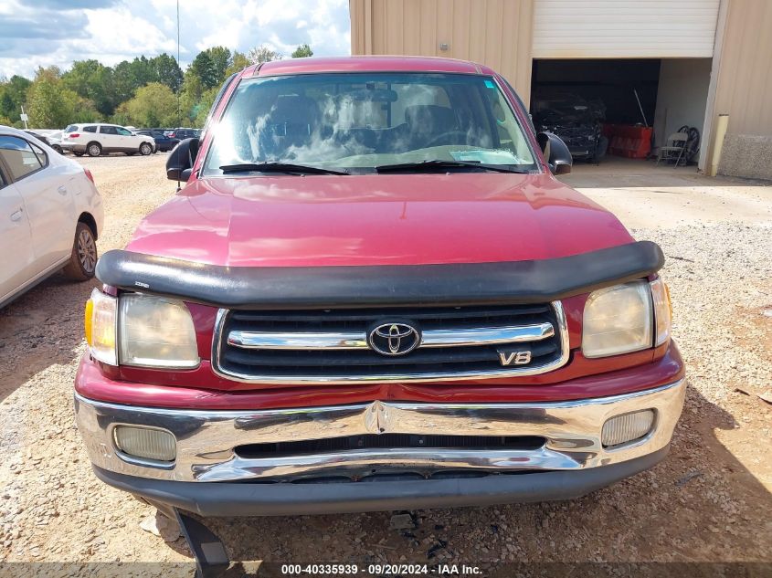 2002 Toyota Tundra Ltd V8 VIN: 5TBBT48182S223657 Lot: 40335939