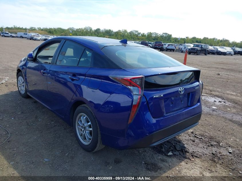 2018 Toyota Prius One VIN: JTDKBRFU1J3589092 Lot: 40335959