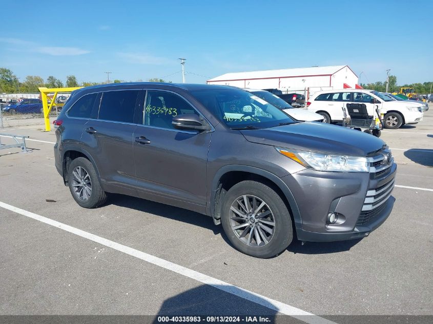 2018 TOYOTA HIGHLANDER XLE - 5TDJZRFH4JS863247