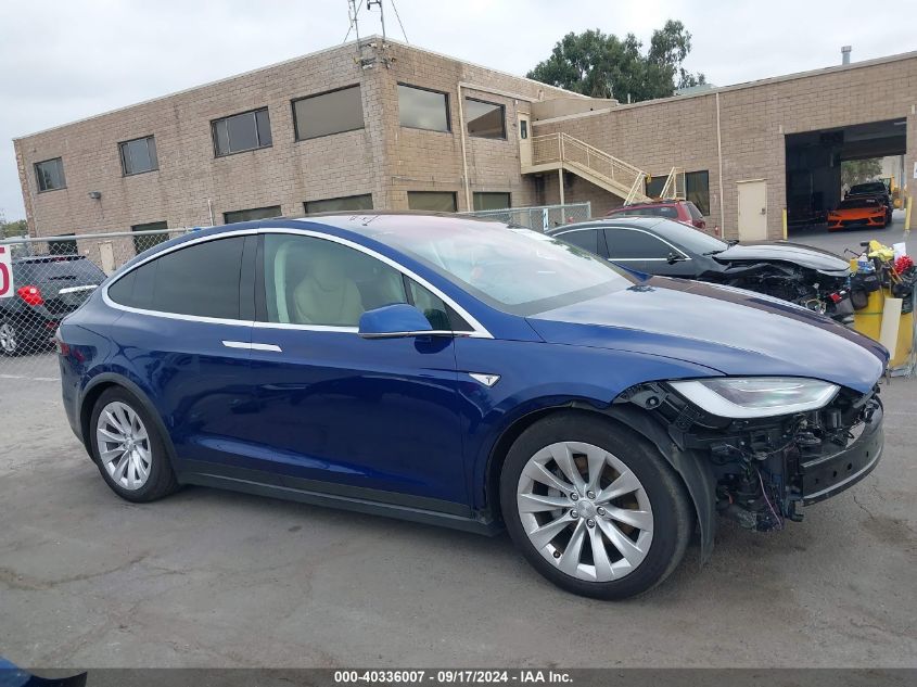 2016 Tesla Model X 60D/70D/75D/90D/P100D VIN: 5YJXCBE22GF002095 Lot: 40336007