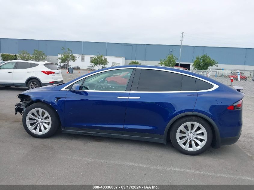 2016 Tesla Model X 60D/70D/75D/90D/P100D VIN: 5YJXCBE22GF002095 Lot: 40336007