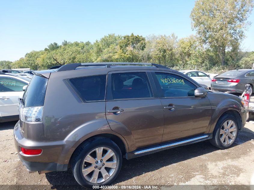 2013 Mitsubishi Outlander Se VIN: JA4AS3AWXDU014225 Lot: 40336008