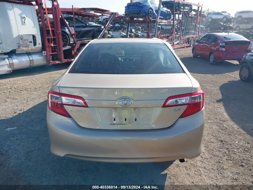 2012 Toyota Camry Se/Le/Xle VIN: 4T1BF1FKXCU004765 Lot: 40336014