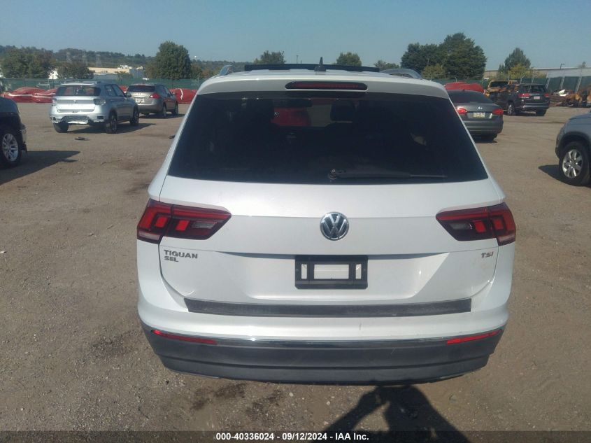 2018 Volkswagen Tiguan 2.0T Se/2.0T Sel VIN: 3VV3B7AX1JM046741 Lot: 40336024