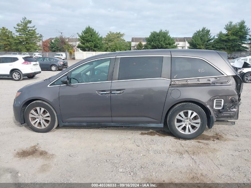 2015 Honda Odyssey Ex VIN: 5FNRL5H4XFB050661 Lot: 40336033