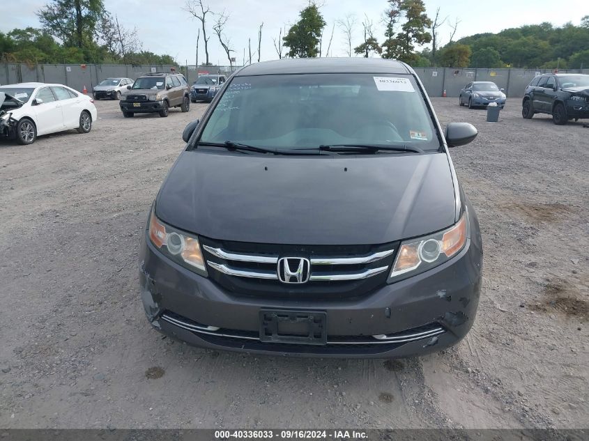 2015 Honda Odyssey Ex VIN: 5FNRL5H4XFB050661 Lot: 40336033