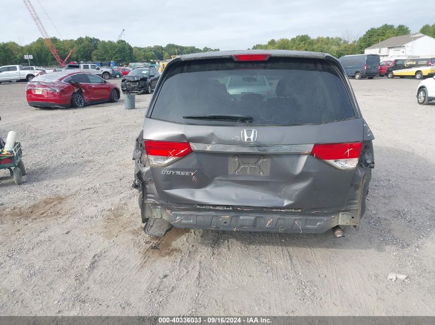 2015 Honda Odyssey Ex VIN: 5FNRL5H4XFB050661 Lot: 40336033