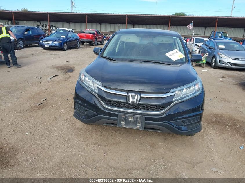 2016 Honda Cr-V Lx VIN: 3CZRM3H37GG709679 Lot: 40336052