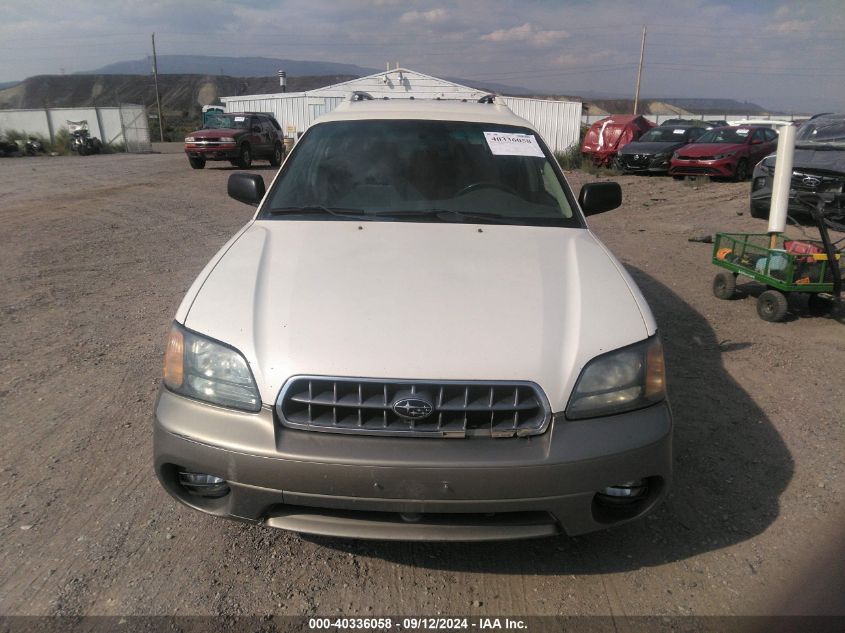 2003 Subaru Outback VIN: 4S3BH665736641574 Lot: 40336058