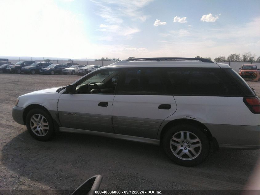 2003 Subaru Outback VIN: 4S3BH665736641574 Lot: 40336058