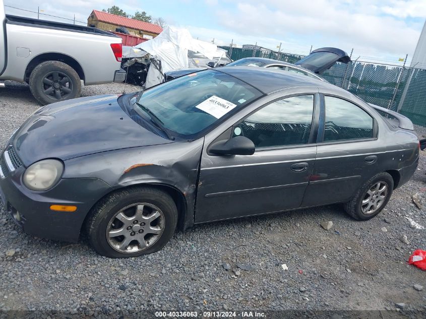 2003 Dodge Neon Sxt VIN: 1B3ES56C53D237418 Lot: 40336063